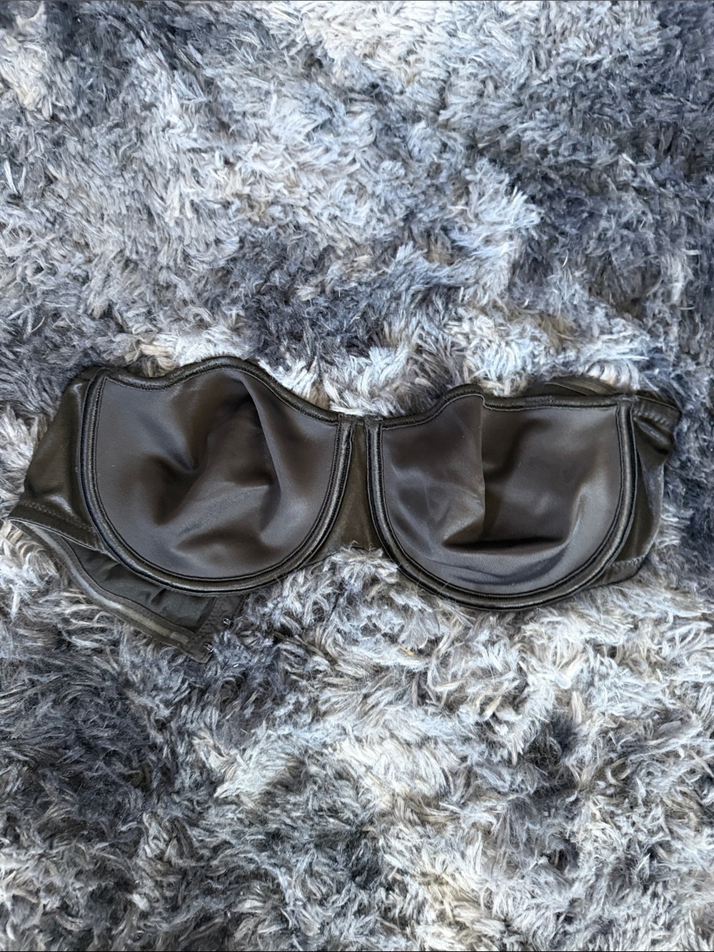 Victoria's Secret Black Strapless Underwire Bra